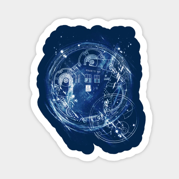 time vortex Sticker by kharmazero